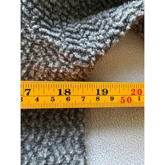 Patagonia Pullover Womens Small Woolyester Fleece Forge Gray 1/4 Zip - Picture 7 of 9